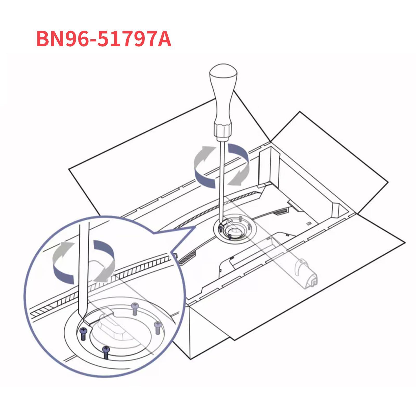 Tjweiqing Odyssey G9 Wall Mount Adapter Bracket is Only Compatible with Samsung 49 Neo Odyssey G9 Curved Monitor (Fits G95T, G97T, G95NA Monitor)