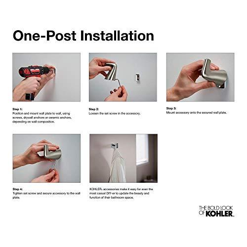 Kohler Kohler Purist Series Pivoting Toilet Paper Holder