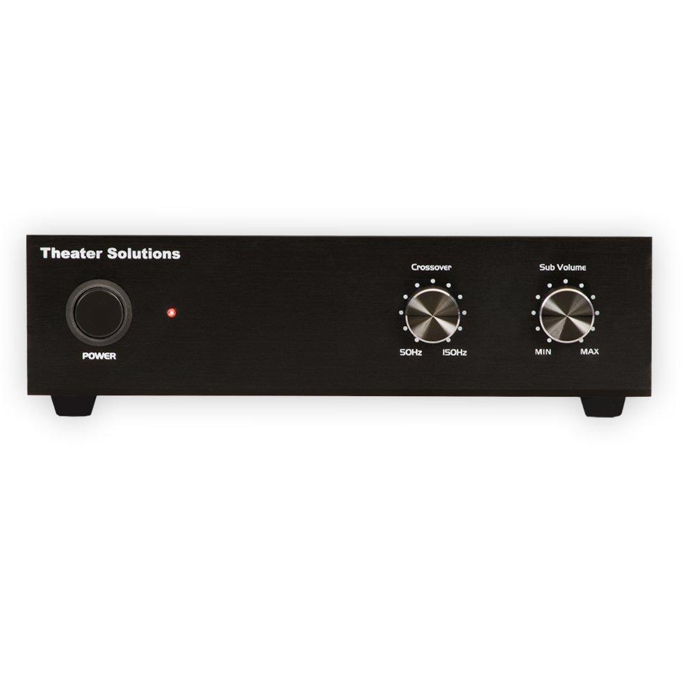 Theater Solutions Theater Solutions TS1000 Passive 10\" Home Theater in Wall 3 Subwoofers and 3 Amps Set