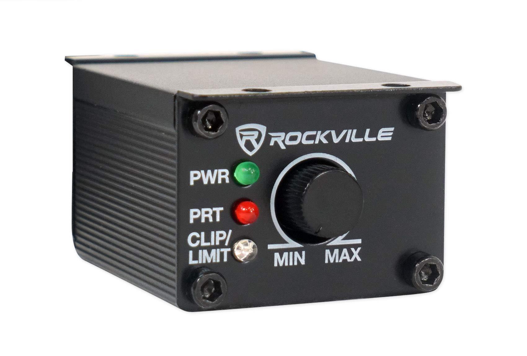Rockville Rockville dBcomp4 Competition 3000W Mono 1-Ohm Car Amplifier, Dyno-Certified, MOSFET, Adjustable Crossover, Remote Sub Control, Perfect for Car Audio