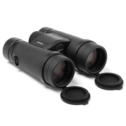 Lumintrail Nikon Monarch M7 10x42 (16766) Black Binoculars Bundle with Lens Pen and Cleaning Cloth, Compact Binoculars for Adults for Hunting, Bird Watching, and Hiking Essentials, Zoom Optics Lightweight Travel