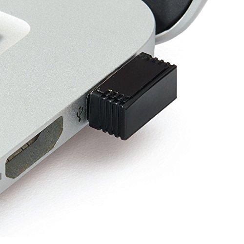 Verbatim Verbatim Wireless Silent Mouse & Keyboard Combo - 2.4GHz with Nano Receiver - Ergonomic, Noiseless, and Silent for Mac and Windows - Graphite (99779)