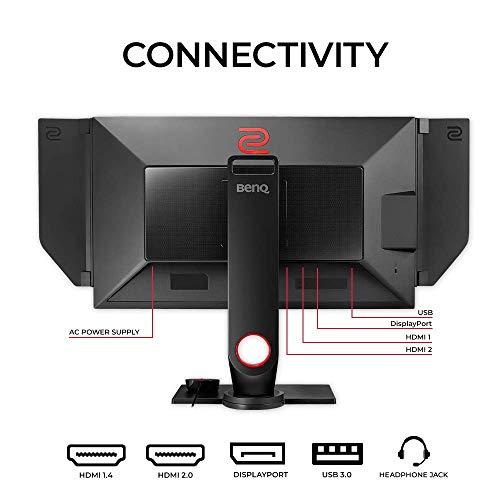 BenQ BenQ ZOWIE XL2740 27-inch 240Hz Gaming Monitor with G-Sync Compatible/ Adaptive Sync | 1080p 1ms | Black Equalizer for Competitive Edge | S-Switch for Custom Display Profiles | Shield