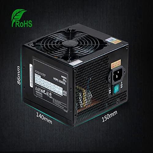 NovaEluc PC PSU for Great Wall ATX AMD Desktop Silent Computer Power Supply 450W Power Supply HOPE-5500ZK