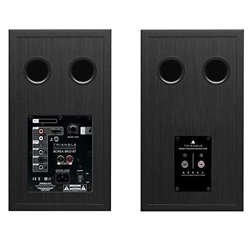 triangle Triangle Borea Active BR03 BT Wireless Bluetooth Bookshelf Speaker (Black)