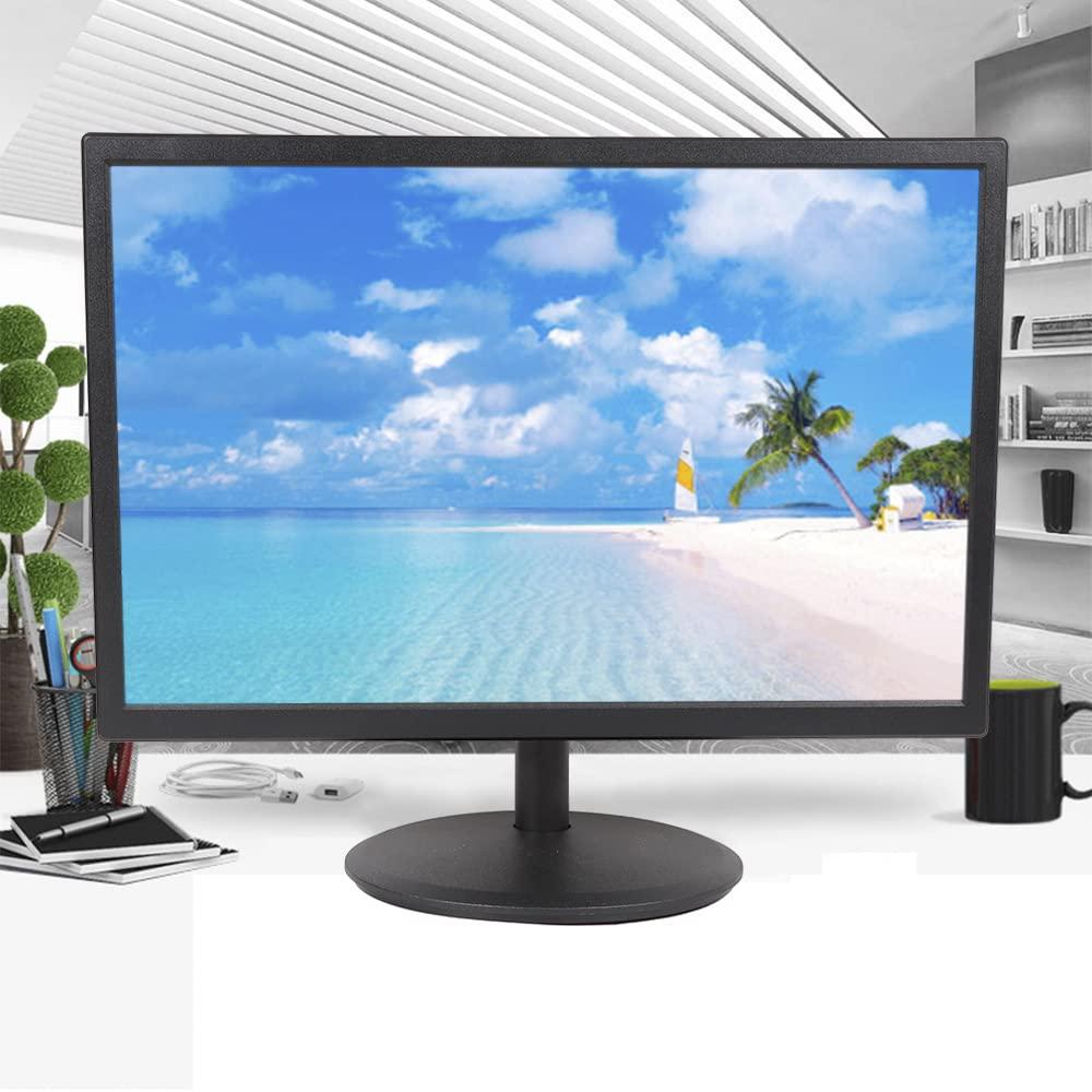 Lidhujnk PC Monitor Desktop Monitor, 19\" 5ms LED Monitor Desktop Computer PC LED Monitor 1440 x 900 60Hz with Stand