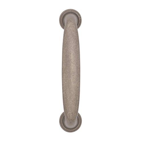 Amerock Amerock | Cabinet Pull | Weathered Nickel | 3 inch (76 mm) Center to Center | Kane | 1 Pack | Drawer Pull | Drawer Handle | Cabinet Hardware