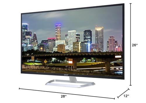 acer acer EB321HQ 32-inch 1080P Full HD IPS 60 Hz 4 ms LED Backlit Widescreen LCD Monitor, 2-Pack Bundle with Eye Care, VGA, HDMI, black