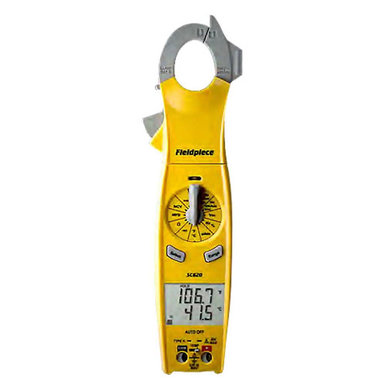 Fieldpiece Fieldpiece SC640 Loaded Clamp Multimeter with Swivel Head and LED Flashlight