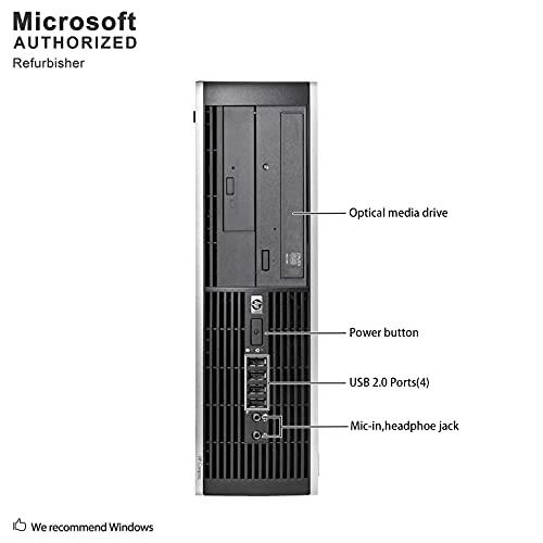 HP HP Elite 8300 SFF Small Form Factor Business Desktop Computer, Intel Quad-Core i7-3770 up to 3.9Ghz CPU, 8GB RAM, 256GB SSD, DVD, USB 3.0, Windows 10 Professional (Renewed)