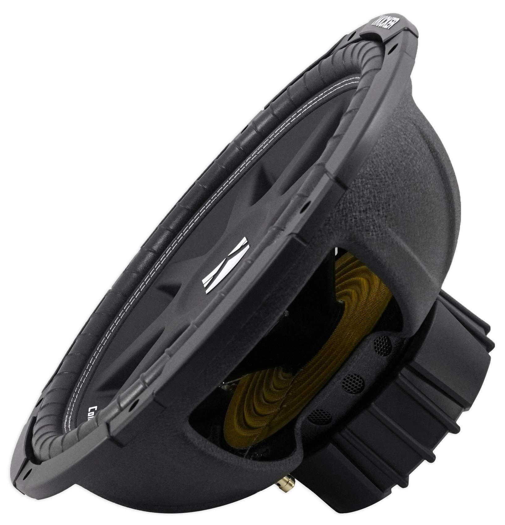 KICKER KICKER 43C154 Comp 15" 500 Watt SVC 4-Ohm Car Audio Subwoofer Sub (Renewed)