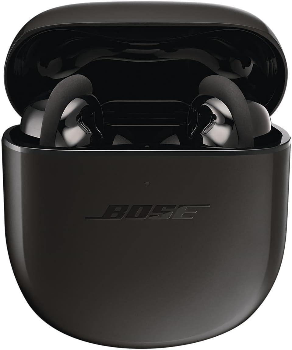 Bose Bose QuietComfort Earbuds II, Wireless, Bluetooth, Proprietary Active Noise Cancelling Technology in-Ear Headphones with Personalized Noise Cancellation & Sound, Triple Black