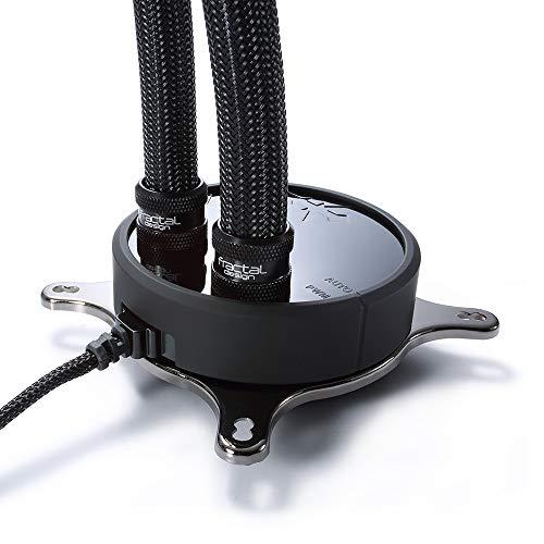 Fractal Design Fractal Design Celsius S36-360 mm Radiator Silent Liquid CPU Cooler PWM Intelligent Controls 3X Fractal Design Dynamic X2 PWM GP-12 120 mm Silent Fans Included 1/4 Inch Fitting Blackout