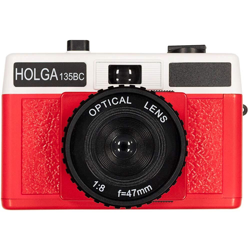 HOLGA Holga 135BC 35mm Bent Corners Film Camera Bundle with Ilford HP5 Plus 35mm Roll Film & Cleaning Cloth