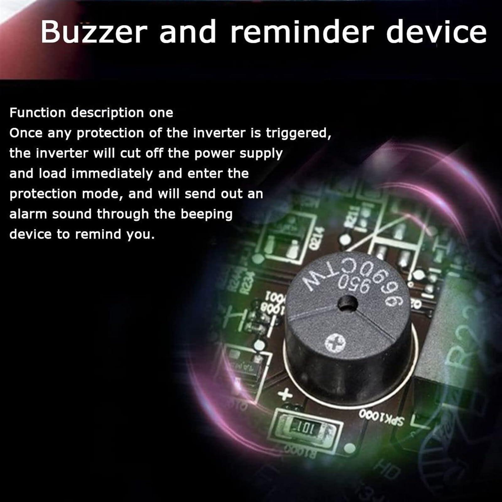 TINGBBAO 5000W 6000W 8000W 12000W Pure Sine Wave Inverter 12V 24V 48V 60V 72V to 220V Power Inverter with LCD Display 2AC Outlets, for,Camping,Household,Van,Charge Your Laptop (Color : 5000W, Size : 60V)