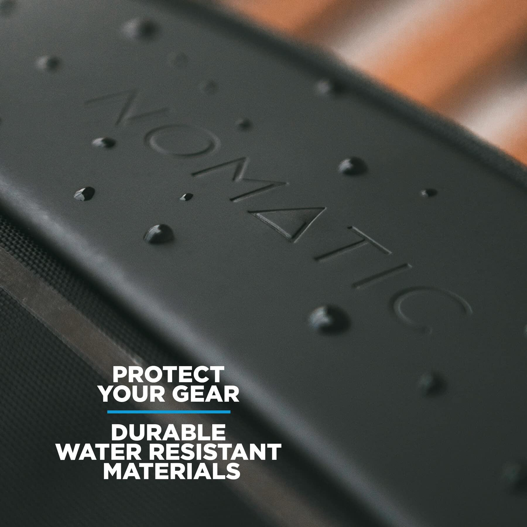 NOMATIC NOMATIC Navigator Travel Backpack - 32L Backpack with Laptop Compartment and 9L Built-In Expansion - Anti-Theft Carry-On Backpack for Travel - Water Resistant Travel Pack (Black)