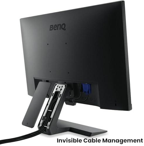 BenQ BenQ GW2480 Computer Monitor 24\" FHD 1920x1080p | IPS | Eye-Care Tech | Low Blue Light | Anti-Glare | Adaptive Brightness | Tilt Screen | Built-In Speakers | DisplayPort | HDMI | VGA,Black