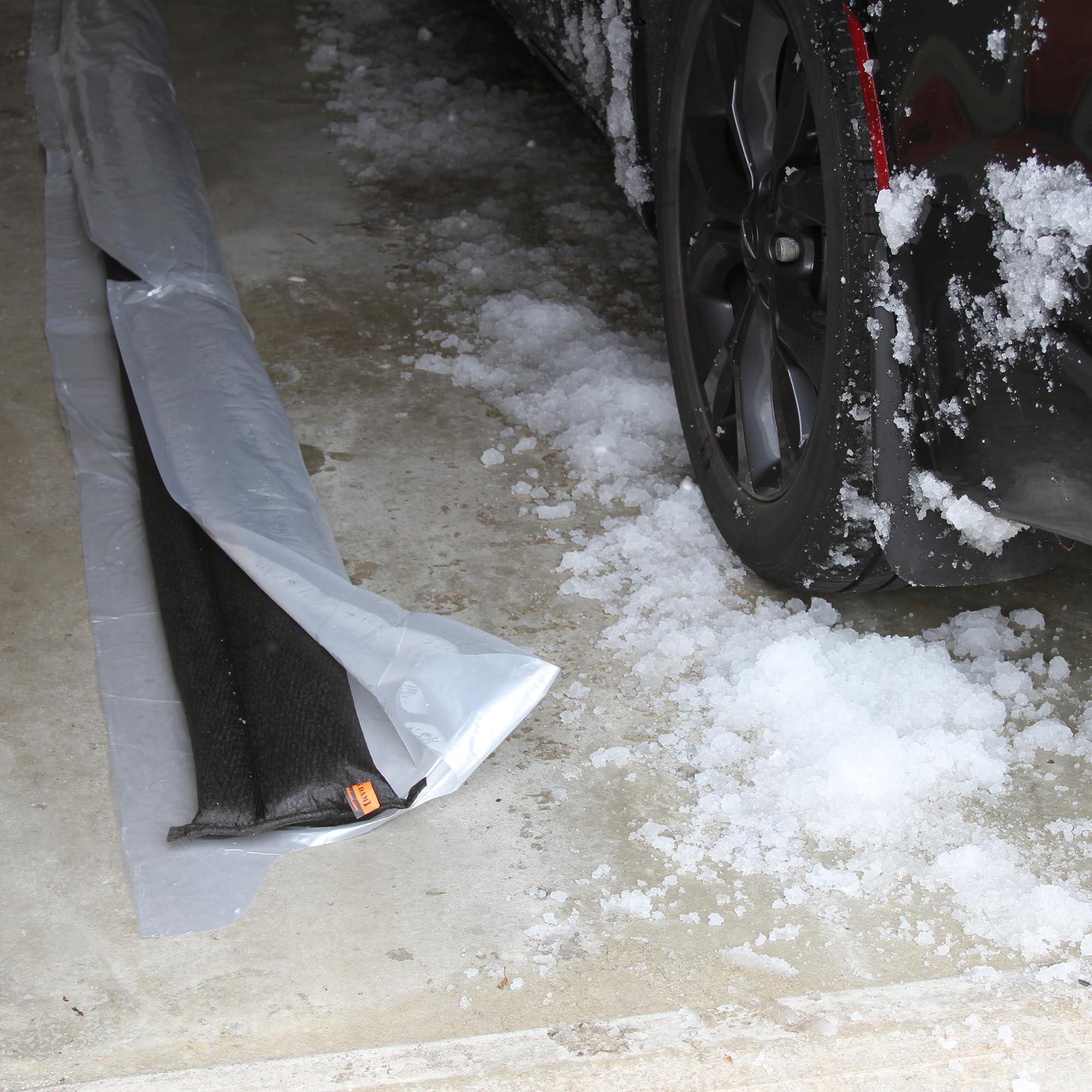 Quick Dam Quick Dam QD65-1 Water-Activated Flood Barrier-5 Feet-1/Pack, 5-ft, Black