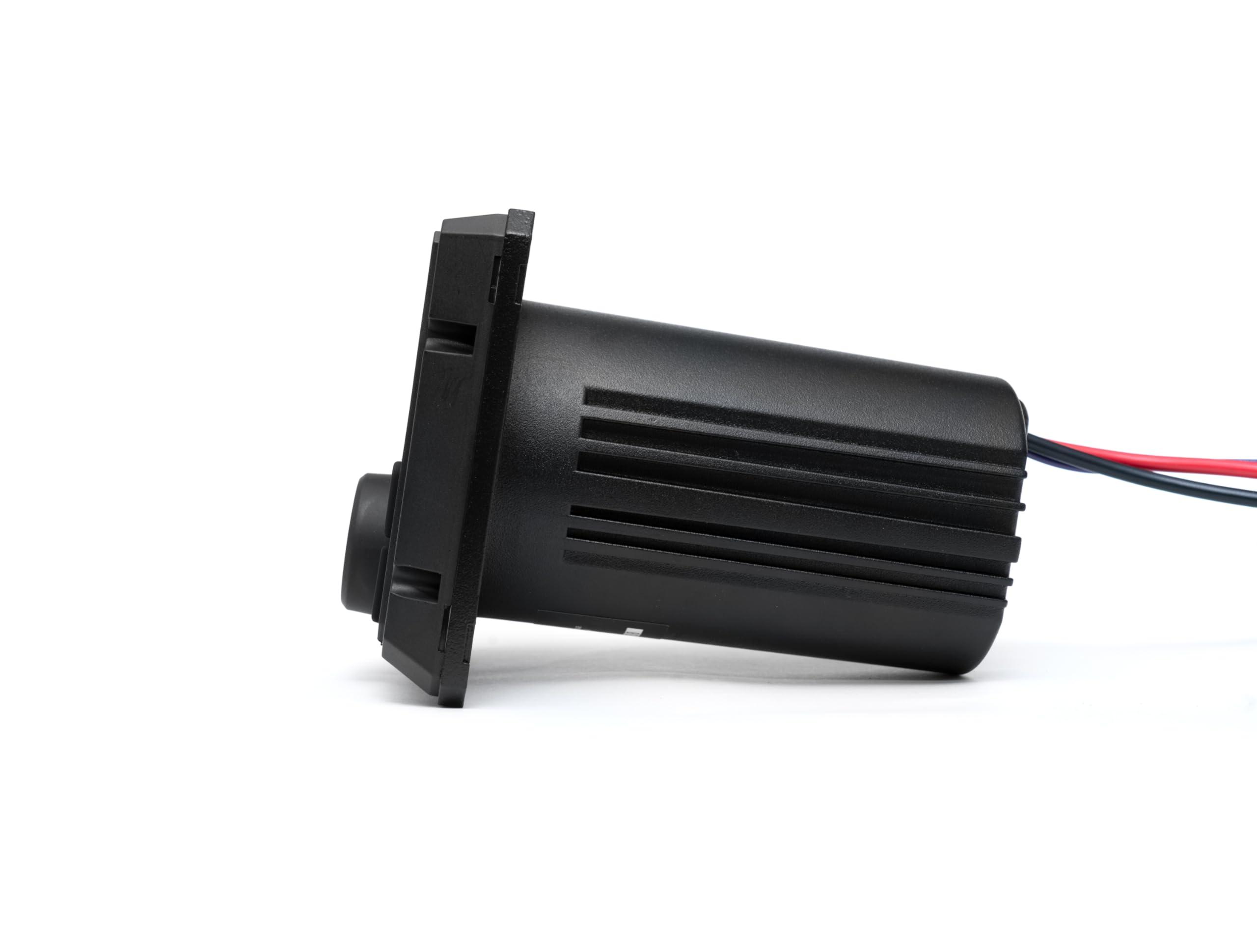 SoundExtreme SoundExtreme by ECOXGEAR Marine AM/FM Stereo Receiver 200-Watt Waterproof Bluetooth Powersports with 6.5-inch Wired Speakers Kit (Gauge Style)