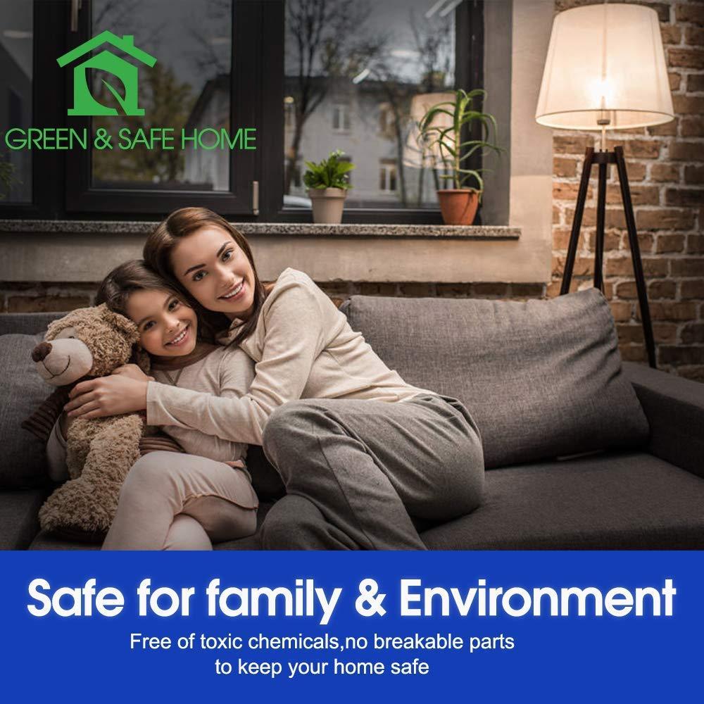 ENERGETIC SMARTER LIGHTING Energetic Lighting 40W Equivalent A19 LED Light Bulb, Soft White 2700K, UL Listed, E26 Standard Base, Non-Dimmable LED Light Bulb, 4-Pack