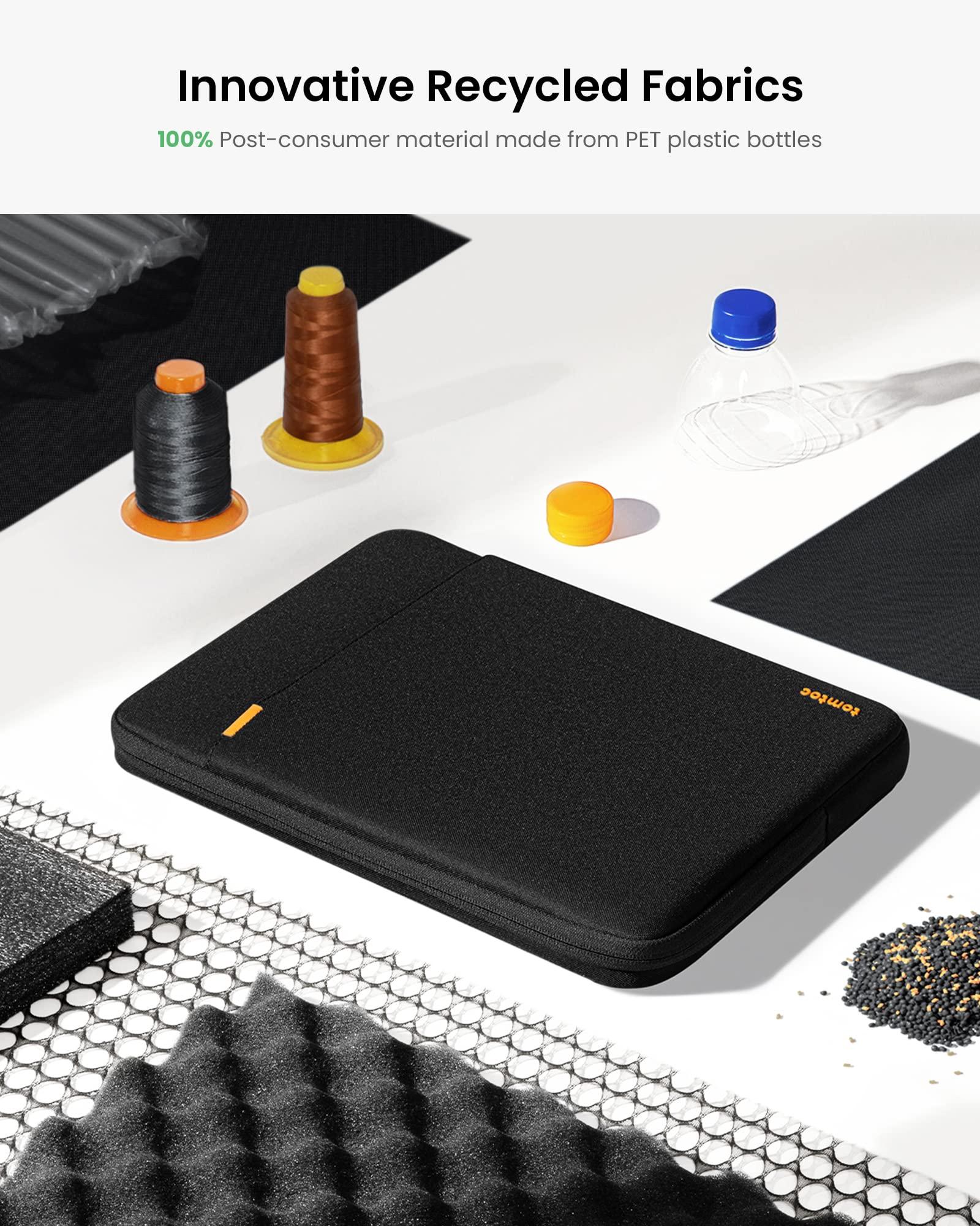 tomtoc tomtoc 360 Protective Laptop Sleeve for Dell XPS 15 Laptop, 15-inch Microsoft Surface Laptop 7(Copilot PC) 6/5/4/3, 15-inch MacBook Air M3/M2, Water-Resistant Ultrabook Notebook Accessory Bag Case