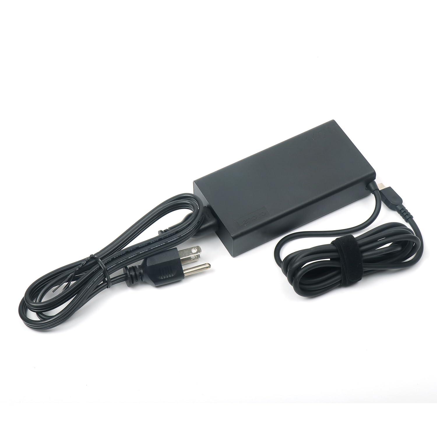 Lenovo Lenovo Legion Laptop Charger Slim 140W Watt USB Type C(USB-C) AC Power Adapter - IdeaPad Pro 5,Legion 9,Yoga Pro 7 Pro 9,Y9000P R9000P Y7000P R7000P, black, ADL140YDC3A