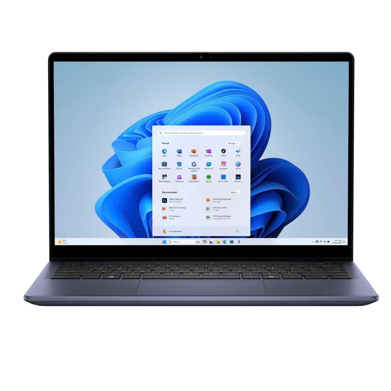 Dell Dell Inspiron 14 2-in-1 Laptop, 14" FHD TouchScreen Display, AMD Ryzen 5-8640HS(Up to 4.9Hz), 32GB DDR5, 1TB PCIe SSD, Backlit KB, FP Reader, SD Card Reader, WiFi 6E, HDMI, USB-C, PDG HDMI, Win 11 Pro