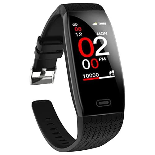 M4 Smart band 4 Fitness Tracker Watch Sport M4 Smart band 4 Fitness Tracker Watch Sport Bracelet Heart Rate Blood Pressure Smartband Monitor Health Wristband Band Bracelet (Black 0.96inch)