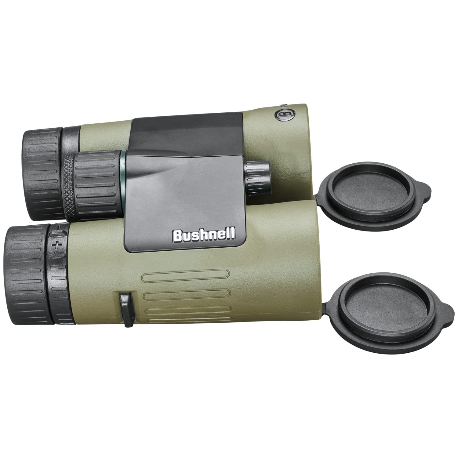 Bushnell Bushnell Prime 10x42 Binocular and Vault Bino Caddy Combination Pack, Waterproof Hunting Binocular with Rugged Binocular Pouch for Hunting, Bird Watching and Hiking