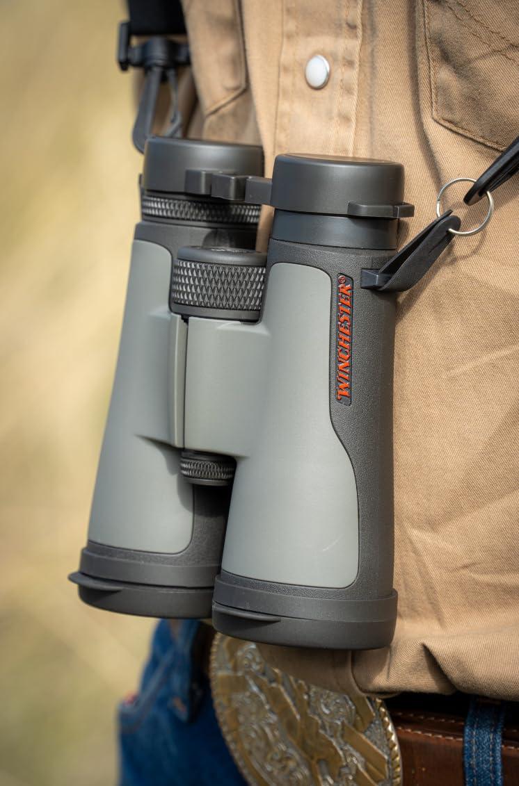 Winchester Winchester Supreme Optics 8x42 Binoculars for Hunting, Bird Watching and Sports | Tripod Adaptable | IPX7 Waterproof and Fogproof | WINCoat Fully Multi-Coated Lenses, BaK4 Roof Prism