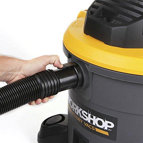WORKSHOP Wet/Dry Vacs WORKSHOP Wet/Dry Vacs Vacuum Accessories WS25020A Wet/Dry Vacuum Hose, 2-1/2-Inch x 7-Feet Dual-Flex Locking Wet/Dry Vac Hose for Wet/Dry Shop Vacuums
