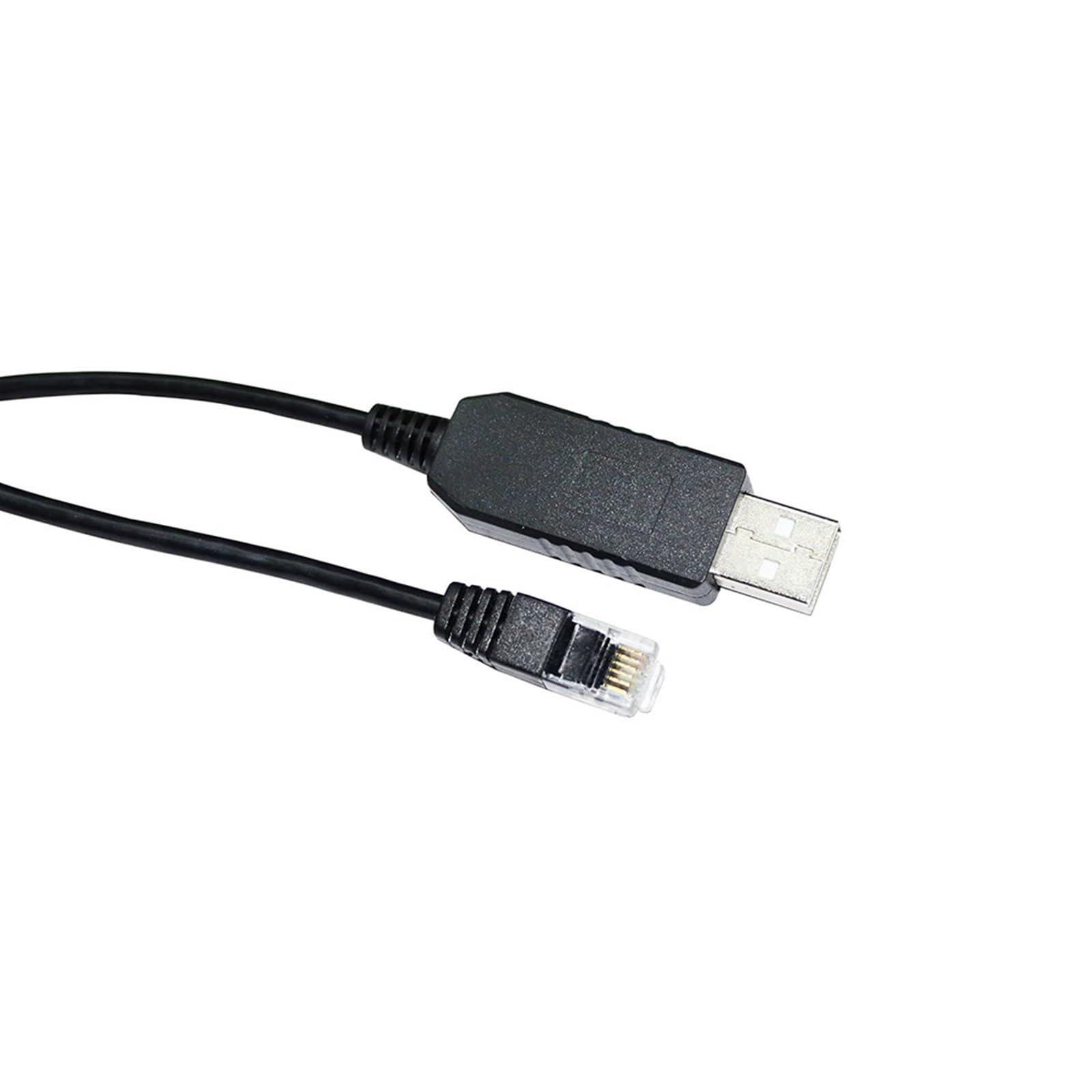 COKYIS USB to RJ11 RS232 CONVERTER SERIAL COMMUNICATION CONSOLE CABLE(1.8m)