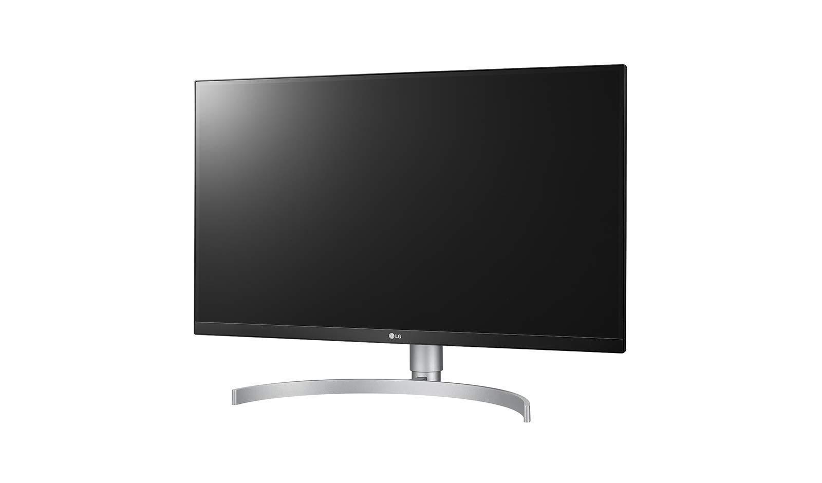 LG LG 27UN850-W 27" 4K (3840x2160) 144Hz 5ms IPS FreeSync Monitor, Silver (Renewed)