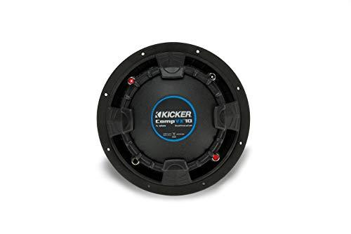 KICKER KICKER 44CVX102 CompVX 10" Subwoofers Bundle Dual 2-Ohm Voice Coils for Wiring to a 2-ohm monoblock Amplifier