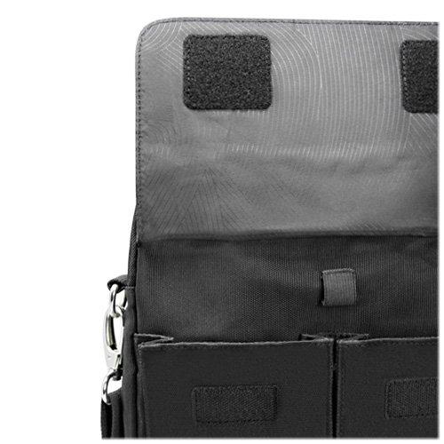 BoxWave BoxWave Case Compatible With E Fun Nextbook Flexx 10 - Encompass Urban Bag, Over Shoulder Messenger Straps Handle Bag Pockets - Cool Grey