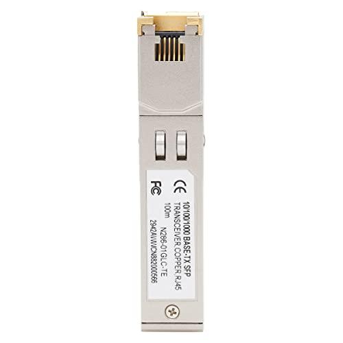 Tripp Lite Tripp Lite Cisco GLC-TE Compatible SFP Transceiver, 10/100/1000Base-TX Module, Copper, RJ45, Cat6 Ethernet, 100 m (N286-01GLC-TE)
