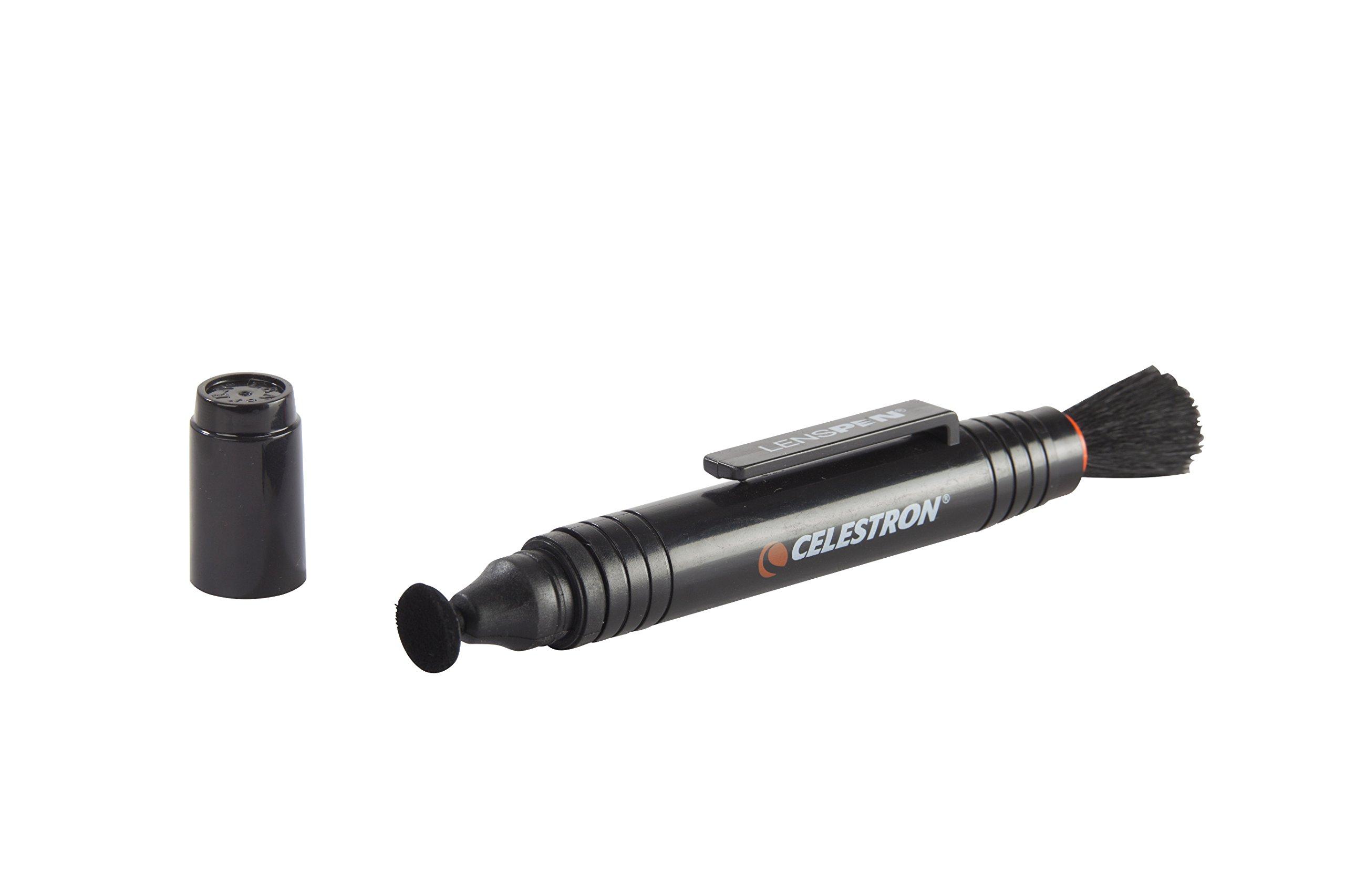Celestron Celestron - 80mm Travel Scope - Portable Refractor Telescope - Bonus Astronomy Software Package - Digiscoping Smartphone Adapter & LensPen - Optics Cleaning Tool, Black (93575)