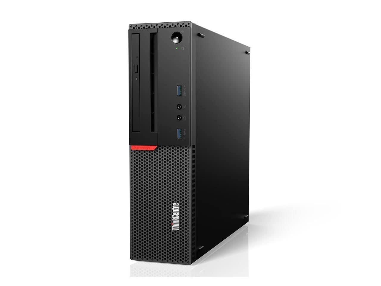 Lenovo Lenovo ThinkCentre M900 SFF Gaming Desktop PC, Intel Core i7-6700 3.40GHz, GT 1030 Graphics Card, 16GB DDR4 256GB SSD 2TB HDD, WiFi Bluetooth,DVD-RW,Wireless Keyboard Mouse,Windows 10 Pro (Renewed)