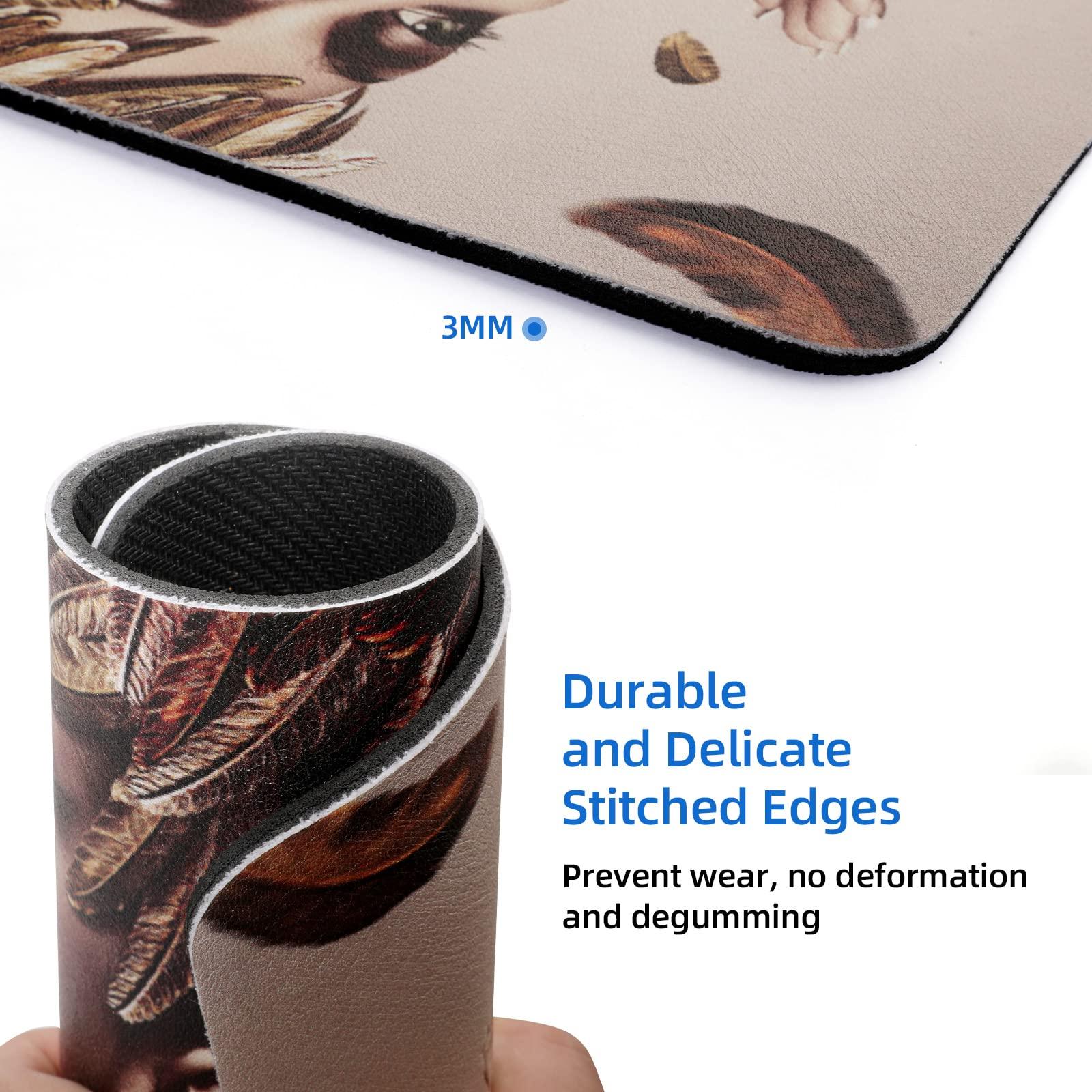 ALLEVI ALLEVI Custom Mouse Pad Personalized Logo Text Photo Picture with Any Size Color Shape for Home Office Workspace Gaming Computer