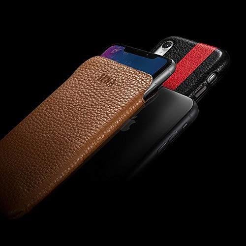 Sena Cases Sena UltraSlim Leather Sleeve Case for Apple iPhone Xs/X (5.8 inch) - Wireless Charging Compatible -Tan