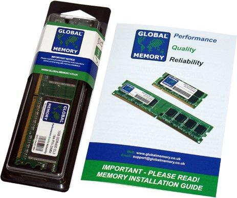 GLOBAL MEMORY Global Memory 1GB DDR 266MHz PC2100 184-PIN DIMM Memory Ram for PC Desktops/Motherboards