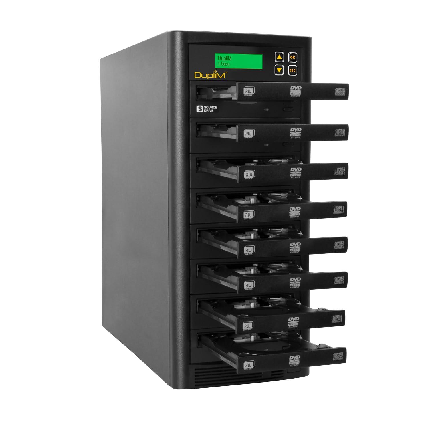 DupliM DupliM 1:7 DVD CD Duplicator Stand-Alone Cloner Burner Copier