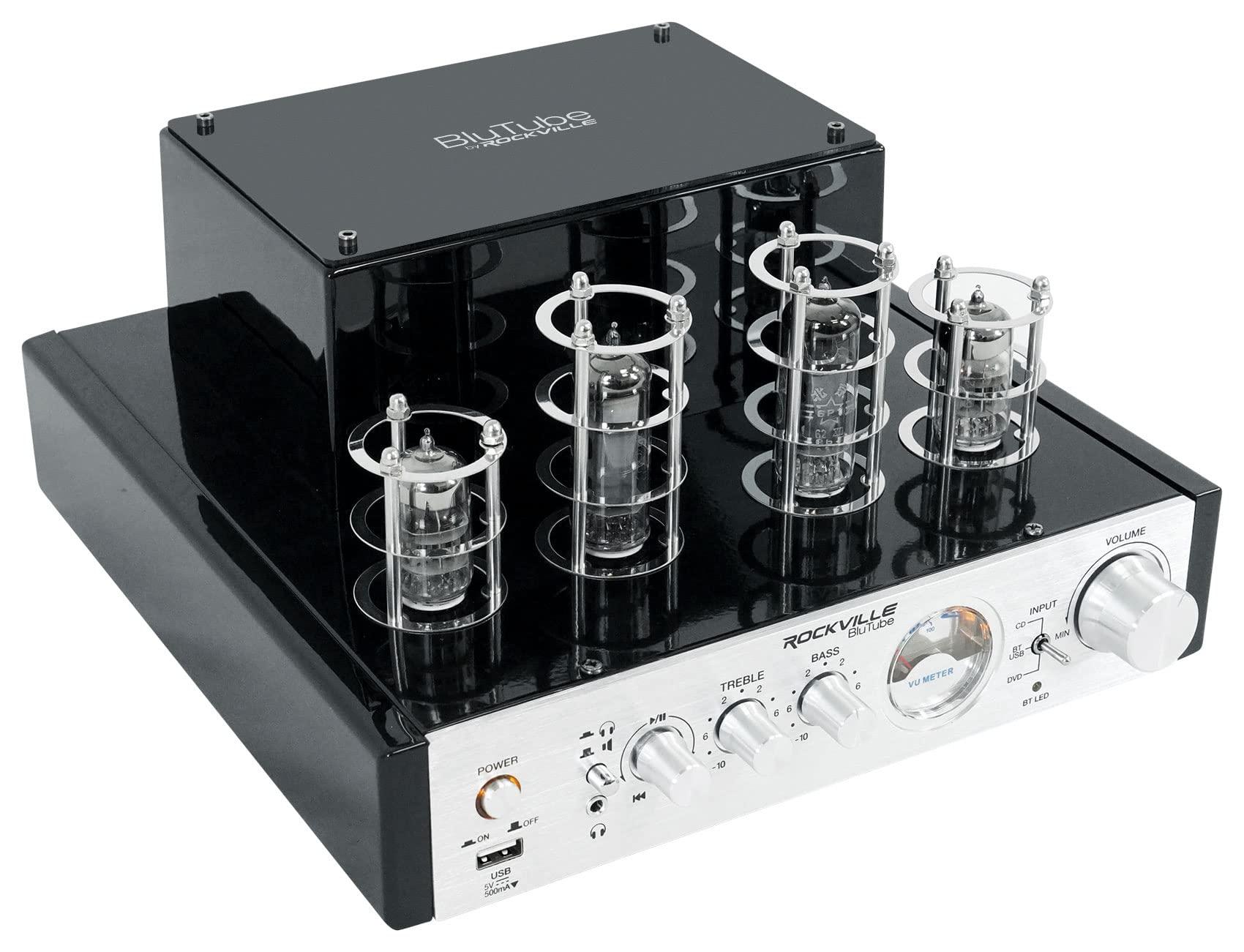 Rockville Rockville Bundle: (1) Rockville Tube Amplifier/Home Theater Stereo Receiver (1) 2 Rockville Swivel Home Theater Speakers & (1) WiFi Music Player Wireless Multiroom Stereo Receiver (4 Items)