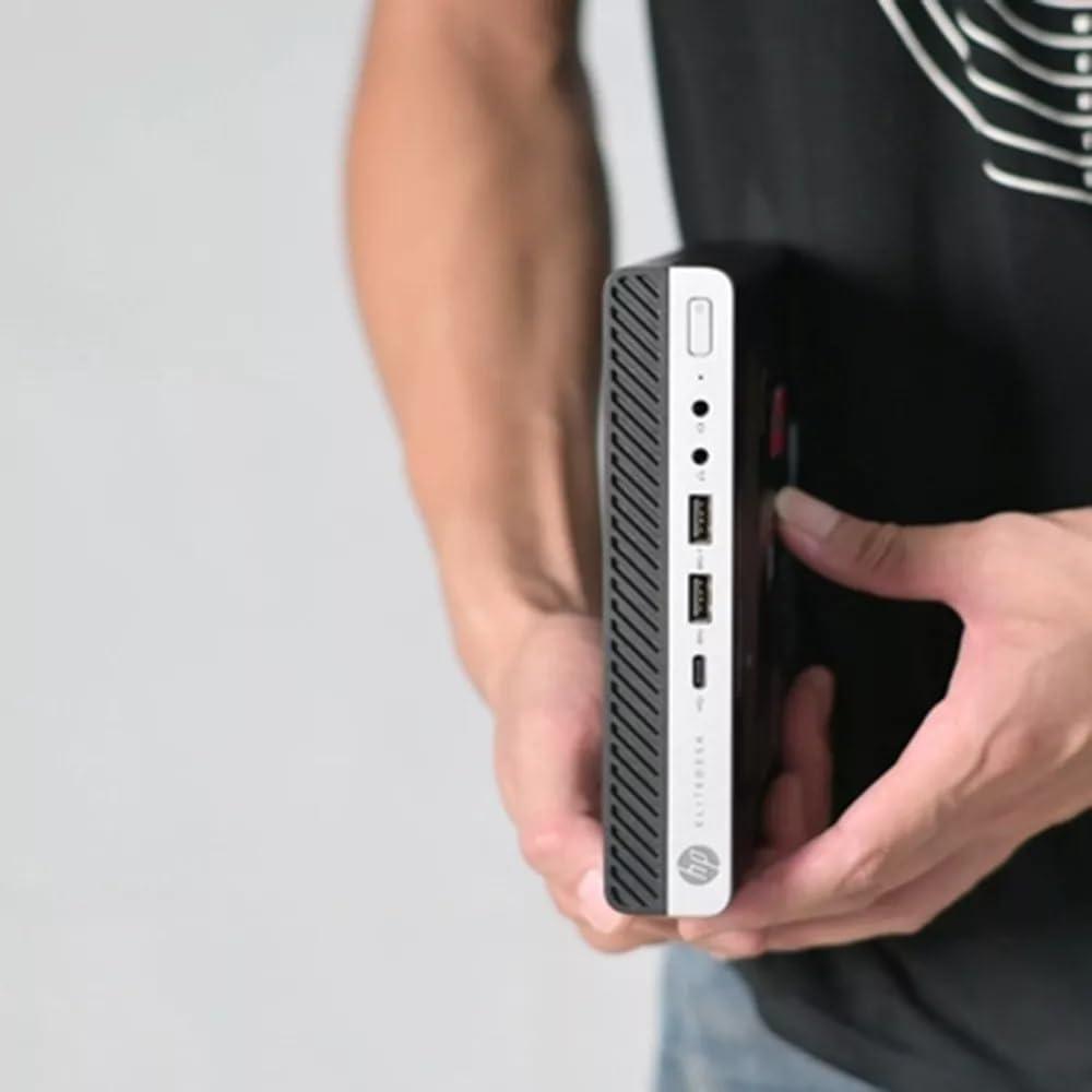 HP HP EliteDesk 800 G4 Mini Grade A Desktop, Intel Core i5-8500T Professor, 2.1 GHz, 16GB DDR4 RAM, 512GB SSD, Wi-Fi, Bluetooth, Windows 10 Pro 64 bit (Renewed)