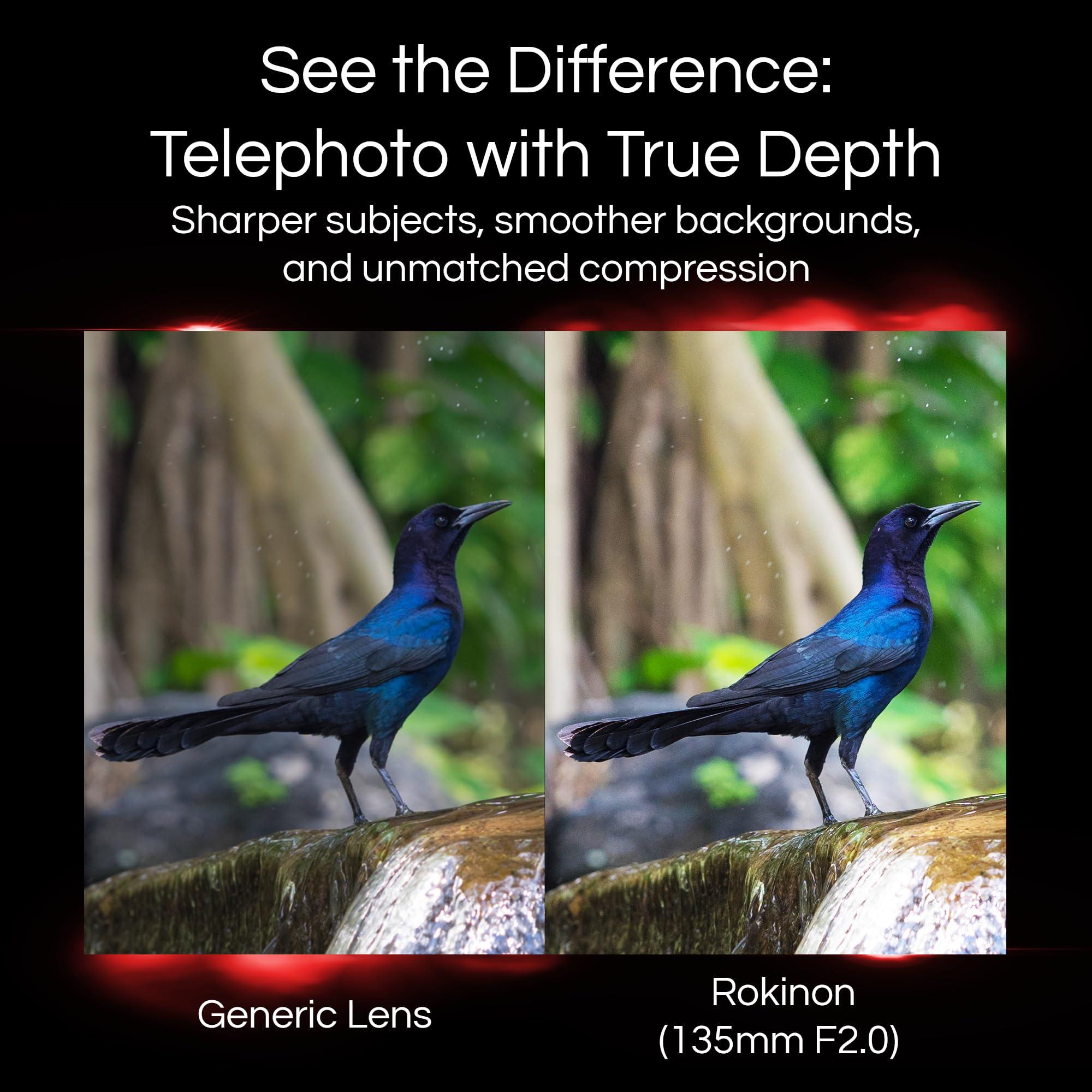 Rokinon Rokinon 135mm F2.0 Telephoto Lens for Canon