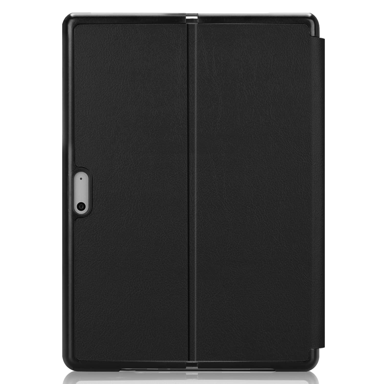 ysmile YSMILE Case for Surface Pro 8, Lightweight Smart Cover Folio Stand Hard Shell Cover for Surface Pro 8 13 Inch, Black