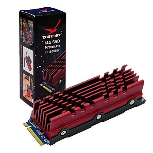 Digifast Digifast M.2 2280 SSD Premium Heatsink - Red