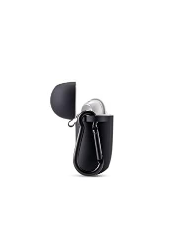 Bose Bose Case Cover for QuietComfort Earbuds II, Protective Silicone Exterior, with Aluminum Carabiner for Convenient Carrying, Triple Black