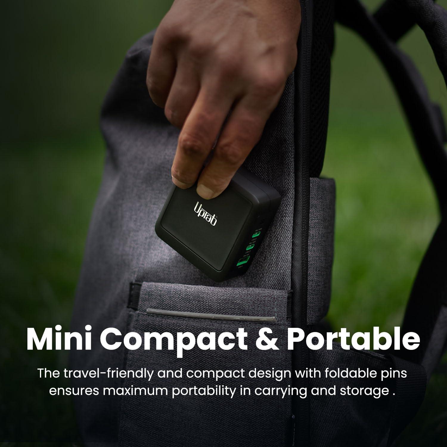 uptab UPTab MacBook Pro Charger 140W USB C, Dual USB-C Fast Compact, GaN Tech, Type C PD 3.1 Wall Adapter Compatible with MacBook Air, Lenovo, Dell XPS, iPhone 15 Plus/Pro Max, iPad