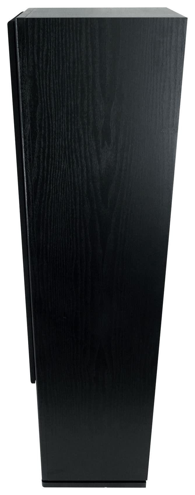 Rockville Rockville (2) RockTower 68B Black Home Audio Tower Speakers Passive 8 Ohm